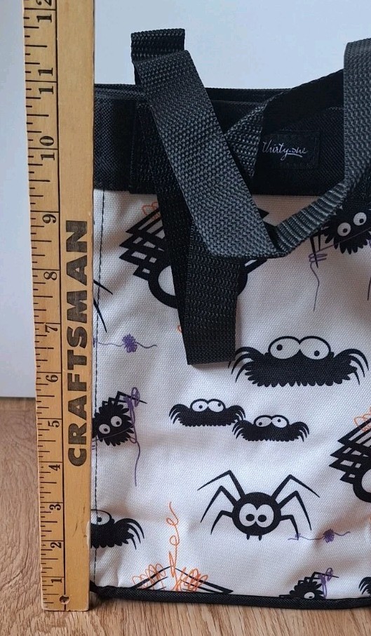 Thirty One Small Essential Storage Tote Spider Party