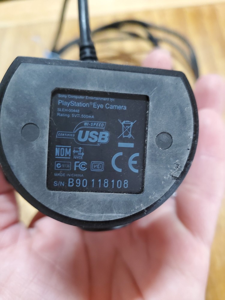 Sony Playstation High Speed USB Motion Eye Camera 4 Microphone Array System J5