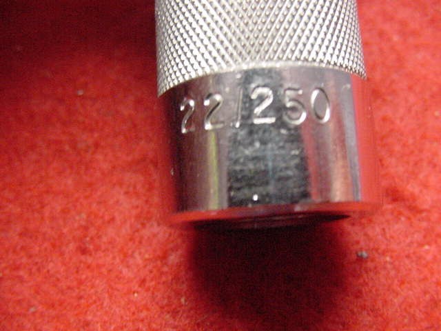 NECO- Barrel Pressure Lapping (Fire) Kit- .22 Caliber- w/Extra's - Nice !!