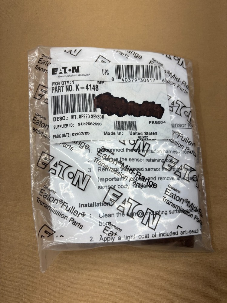 Genuine Eaton K-4148 Replacement Speed Sensor Kit Automatic Transmission