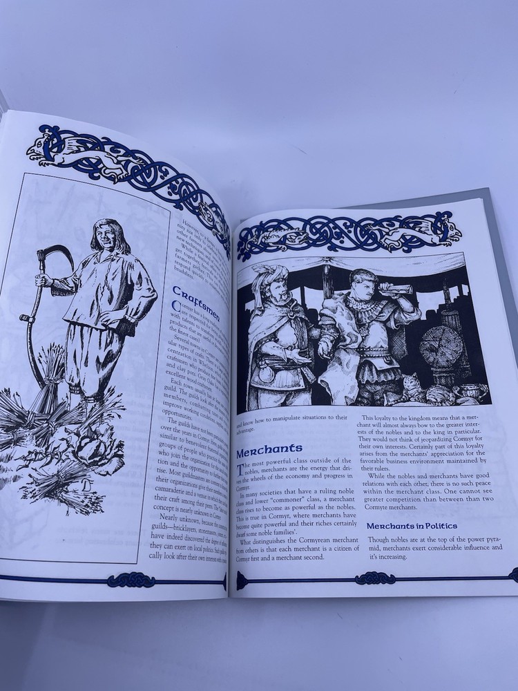 Cormyr Dungeons & Dragons Forgotten Realms TSR 9410 Source book Module W/ MAP