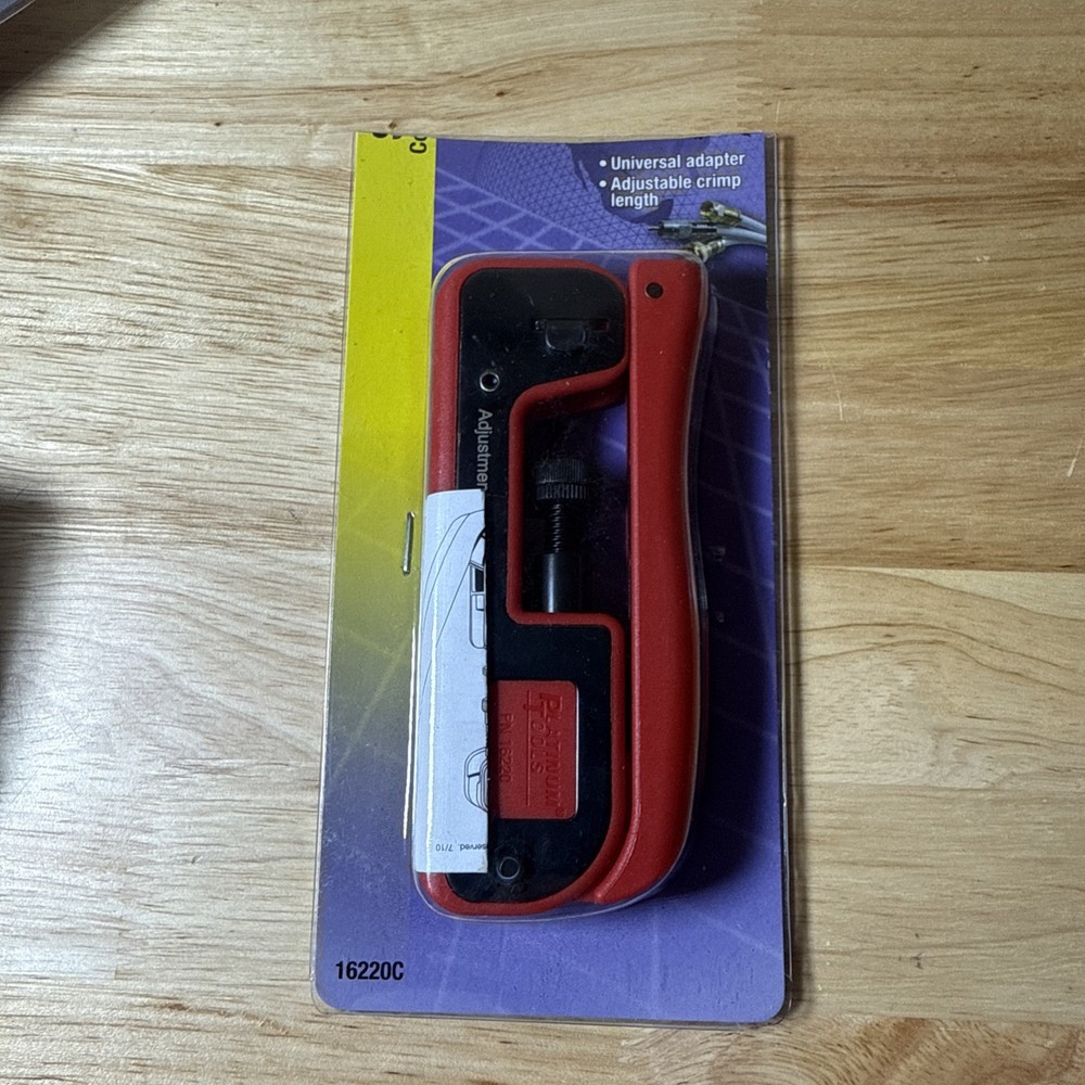 Platinum Tools SealSmart II Compression Crimp Tool P/N 16220C