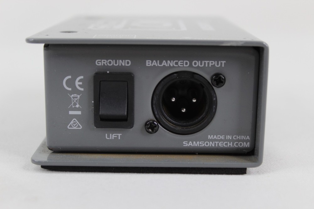 Samson MD1 Mono Passive Direct Box ** Grey/Gray Color ** Works