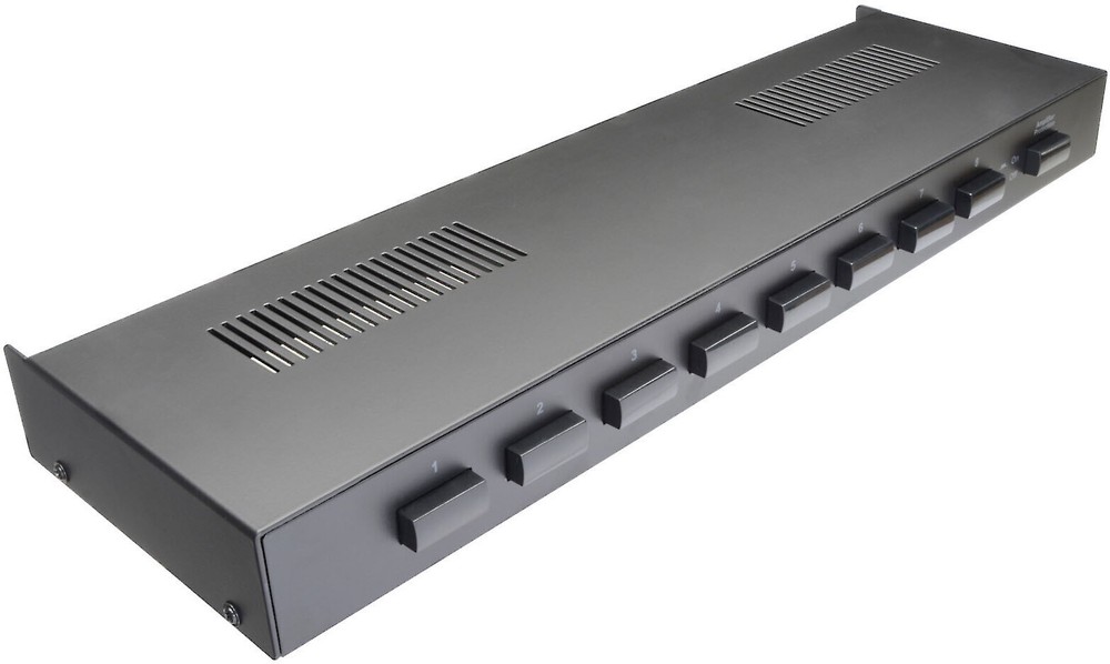 Pro Wire 8 Zone Speaker Selector with Amplifier Protection