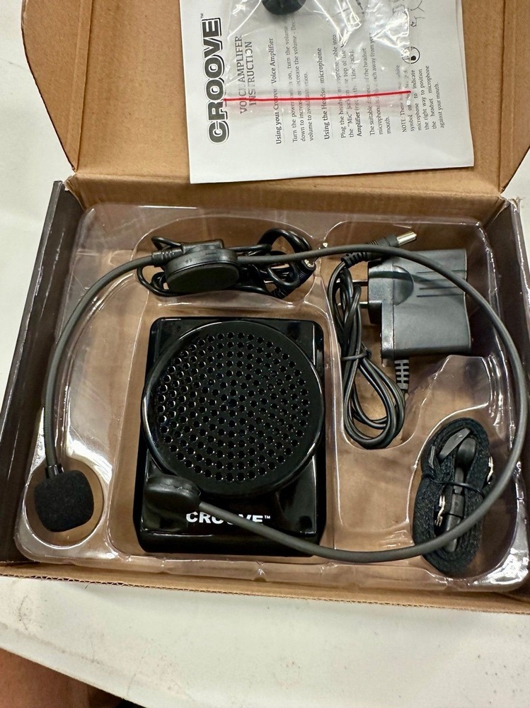 Groove Voice Amplifier Open Box New