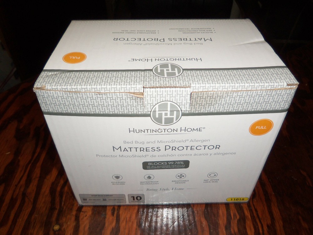 Huntington Home Mattress Protector BNIB Model# 11018