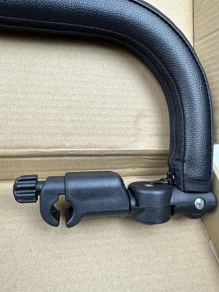 Stroller Bumper Bar Universal Adjustable Detachable Baby Stroller Handle Armr...