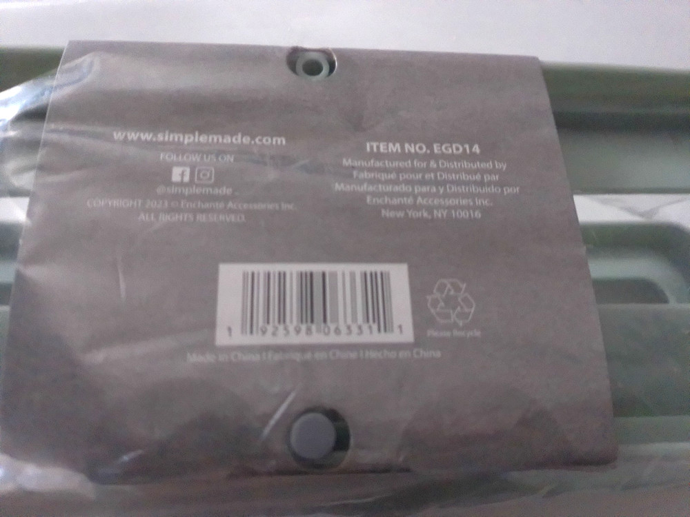 SimpleMade Rolldown Refrigerator Egg Dispenser - Sage - 2-Tier - Brand New!!