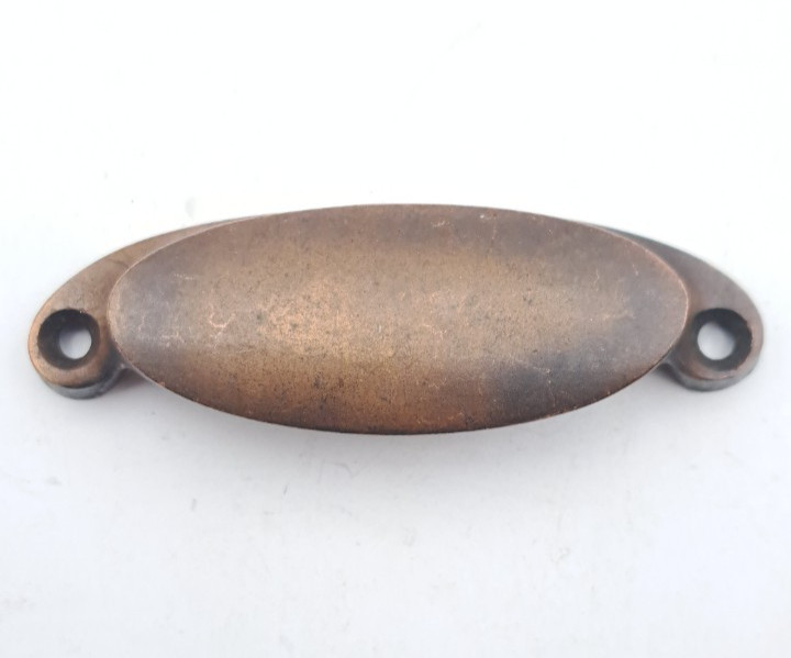 Antique Bin Pull Apothecary Drawer Pull Handle Old Vintage Cast Iron Hardware