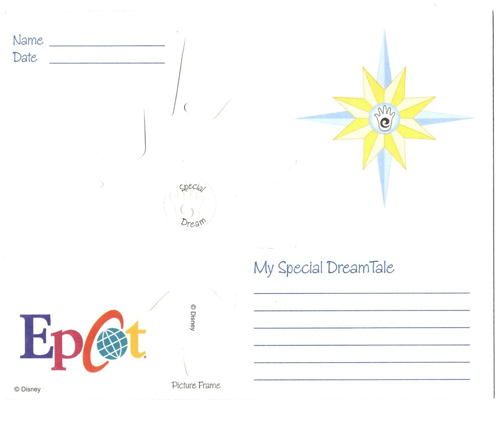 Disney Dream Tale Card