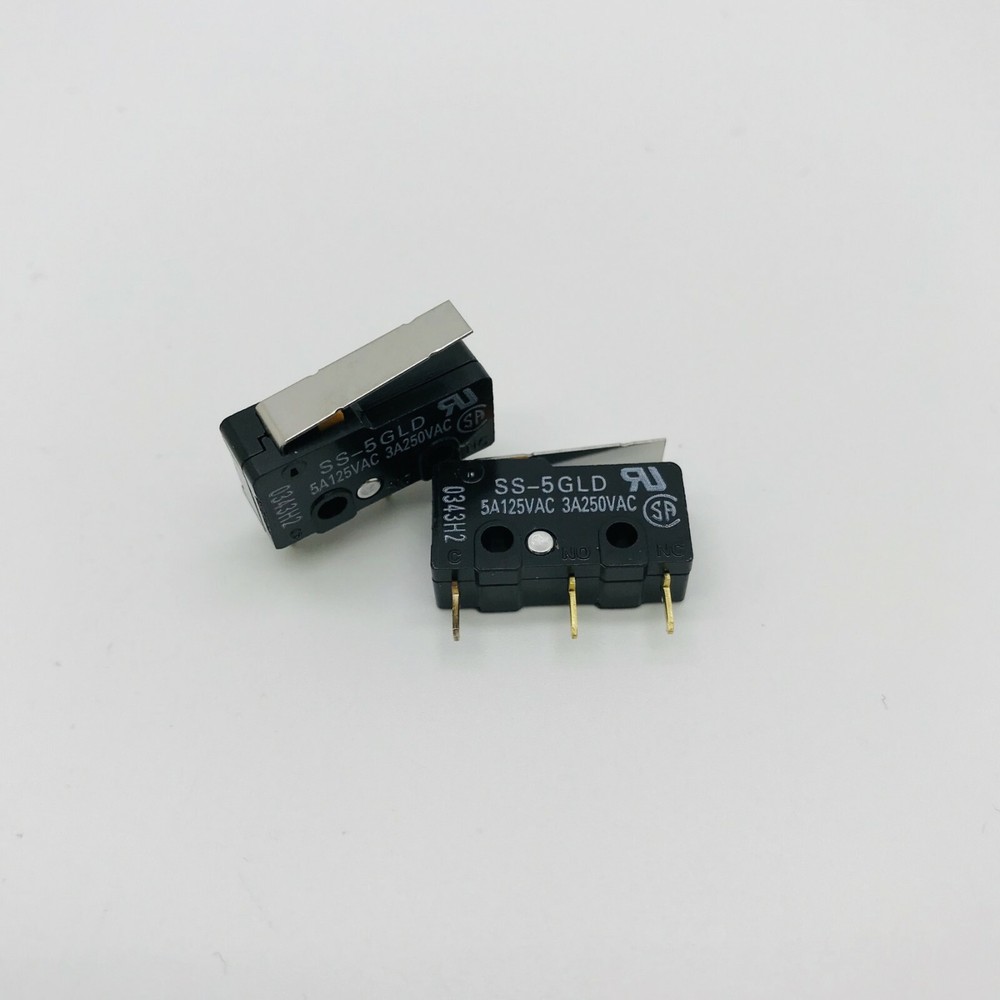 2 pcs  OMRON  SS-5GLD  Micro Switch 5A 125V AC