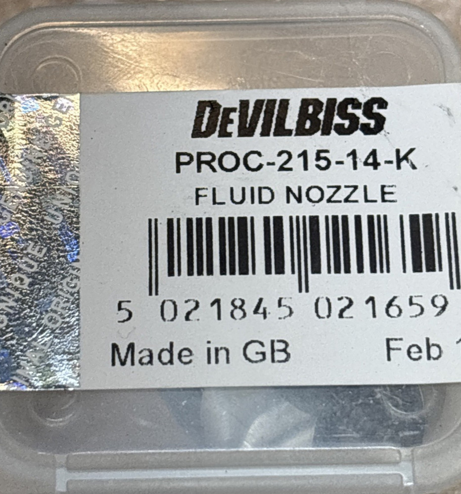 DeVilbiss 1.4mm Conventional Fluid Nozzle PROC-245-14-K