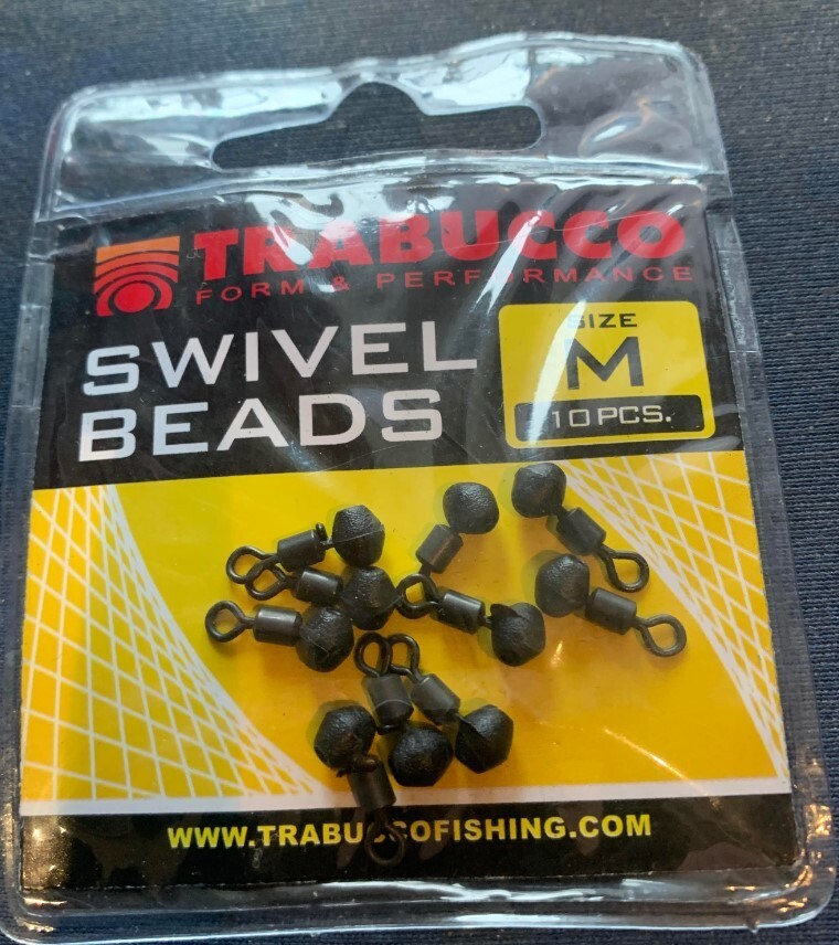Trabucco swivels beads medium 10 pp suitable for lines to .50