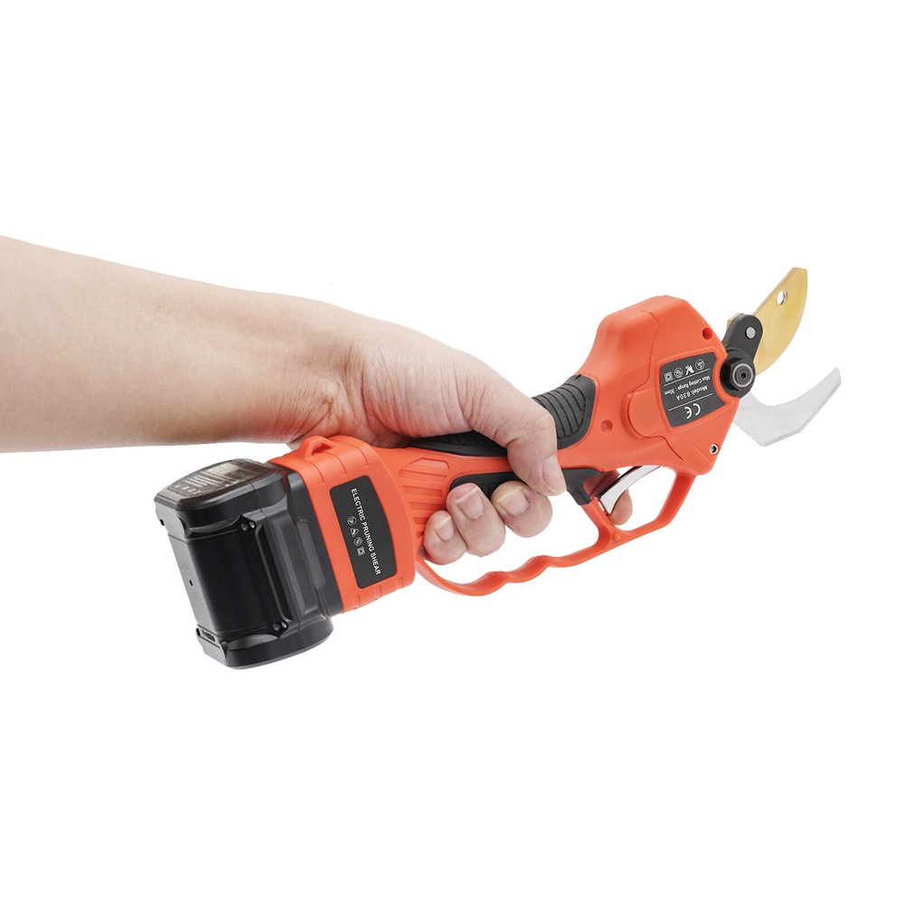 Electric Pruner Cordless Pruning Shears Extension Pole Bar Lithium Battery 110v