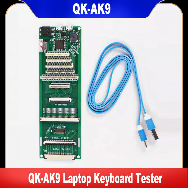 QK-AK9 Laptop Keyboard Tester Testing Device Machine Tool USB Interface Cable