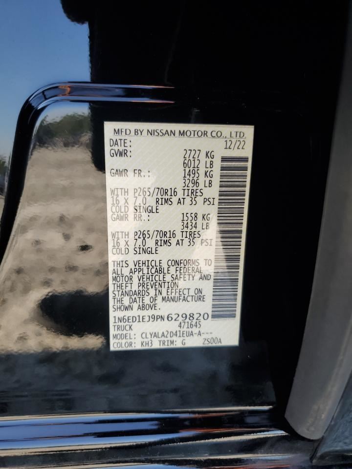 Console Front Floor S Model Fits 22-23 FRONTIER 4733837