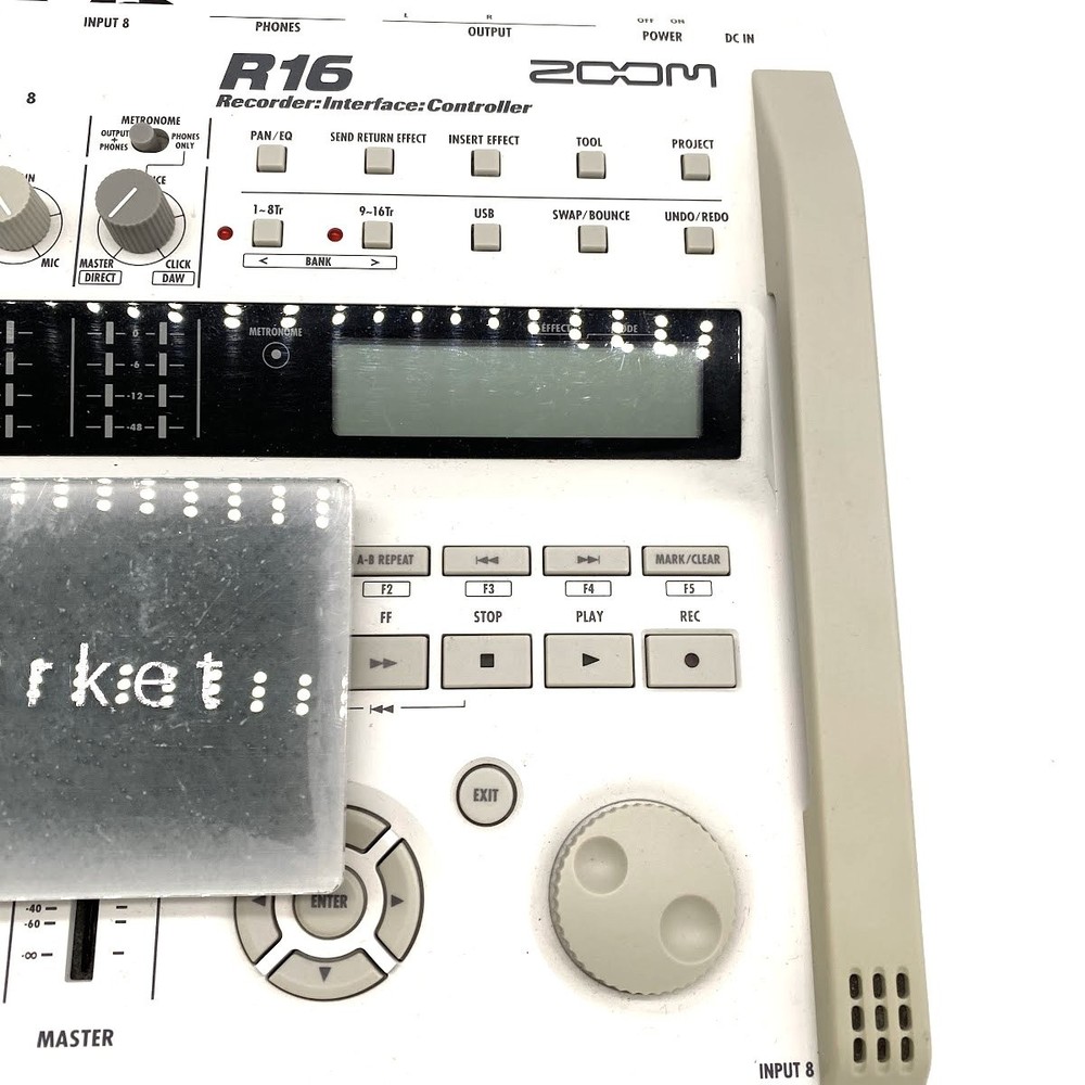 Zoom R16 Portable Multitrack Recorder Controller Interface device Used W case