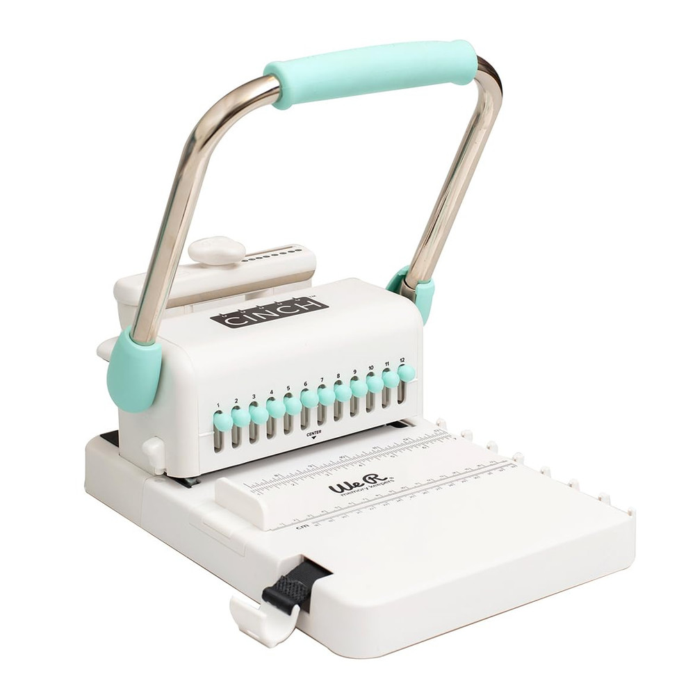 Cinch Book Binding Machine V2 Mint Wire Spiral Binder Scrapbook Planner DIY