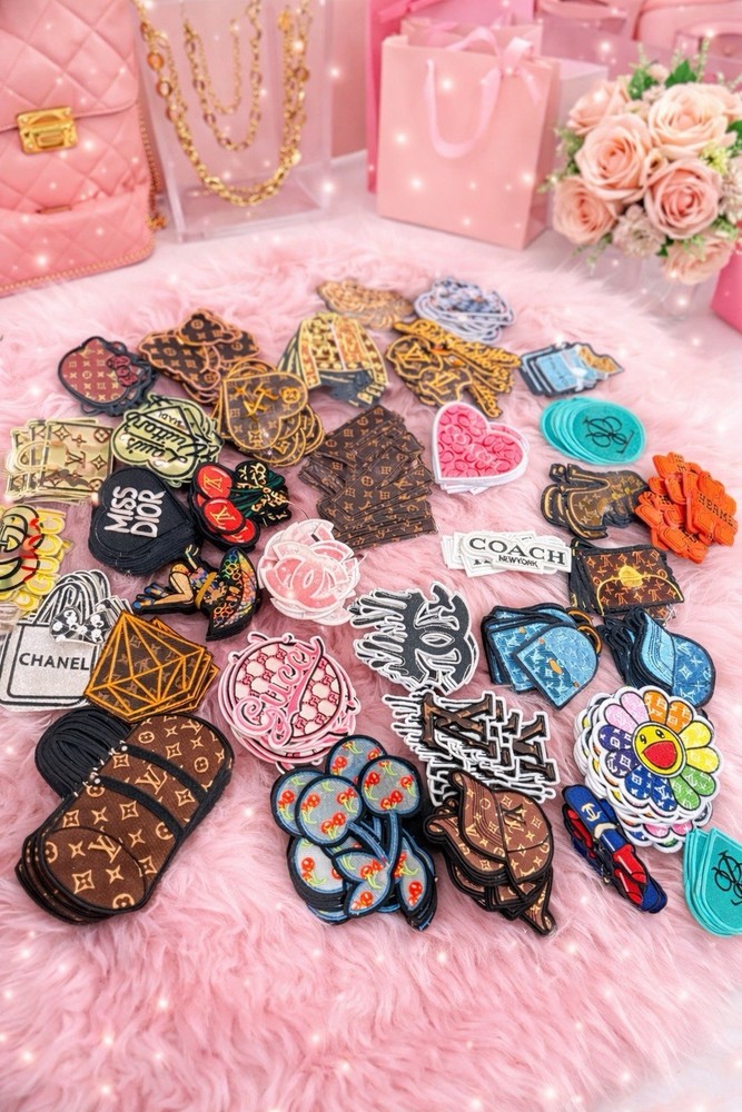 Iron-On Lux Patches 10 pk