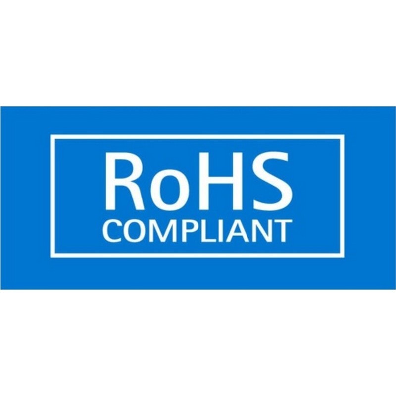 1/2" x 1" RoHS Compliant Labels (500 per Roll)