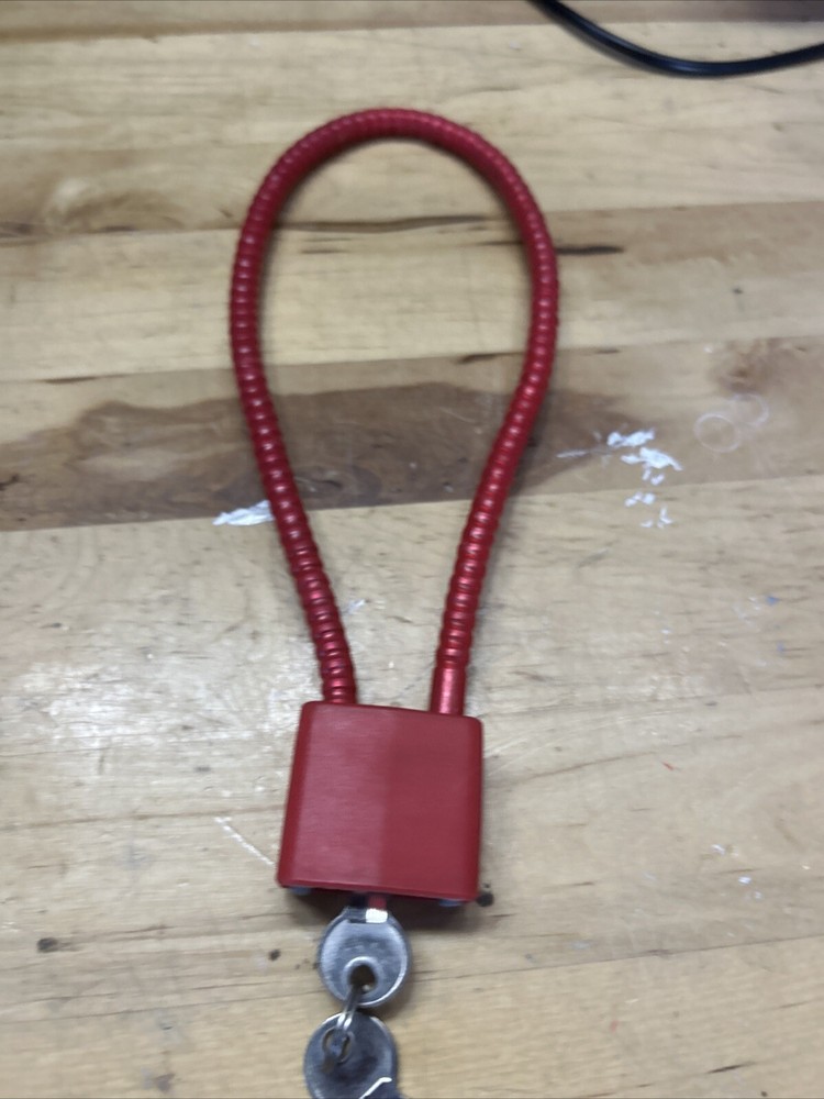Red Gun Cable Lock 30MM
