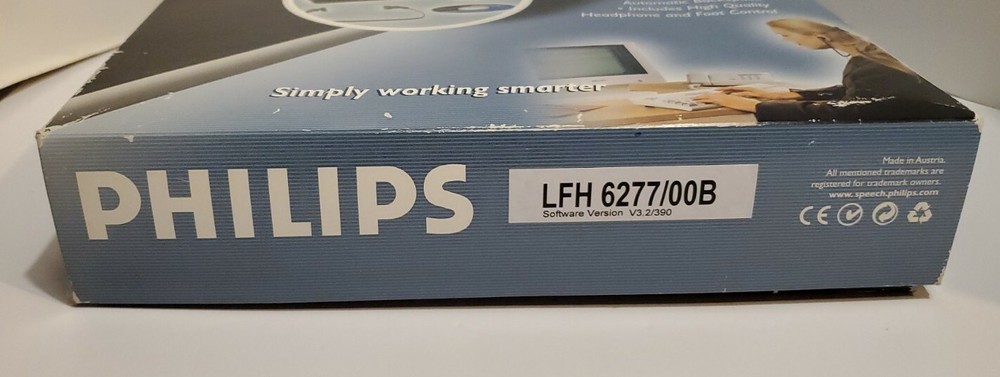 PHILIPS LFH 6277/00B EXECUTIVE TRANSCRIPTION KIT