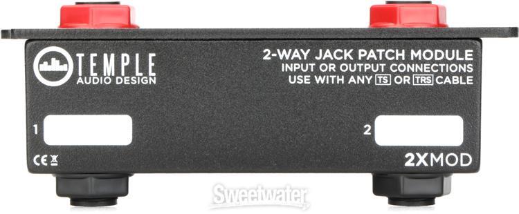 Temple Audio 2X MOD 2-way Jack Patch Module