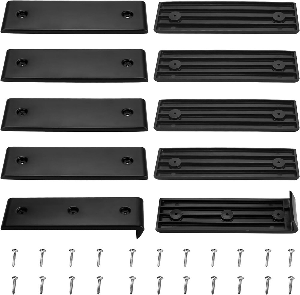 Boat Trailer Bunk Slides Pads Bunk Enders 8 PCS E-Z Slide Trailer Pads and 2 ...