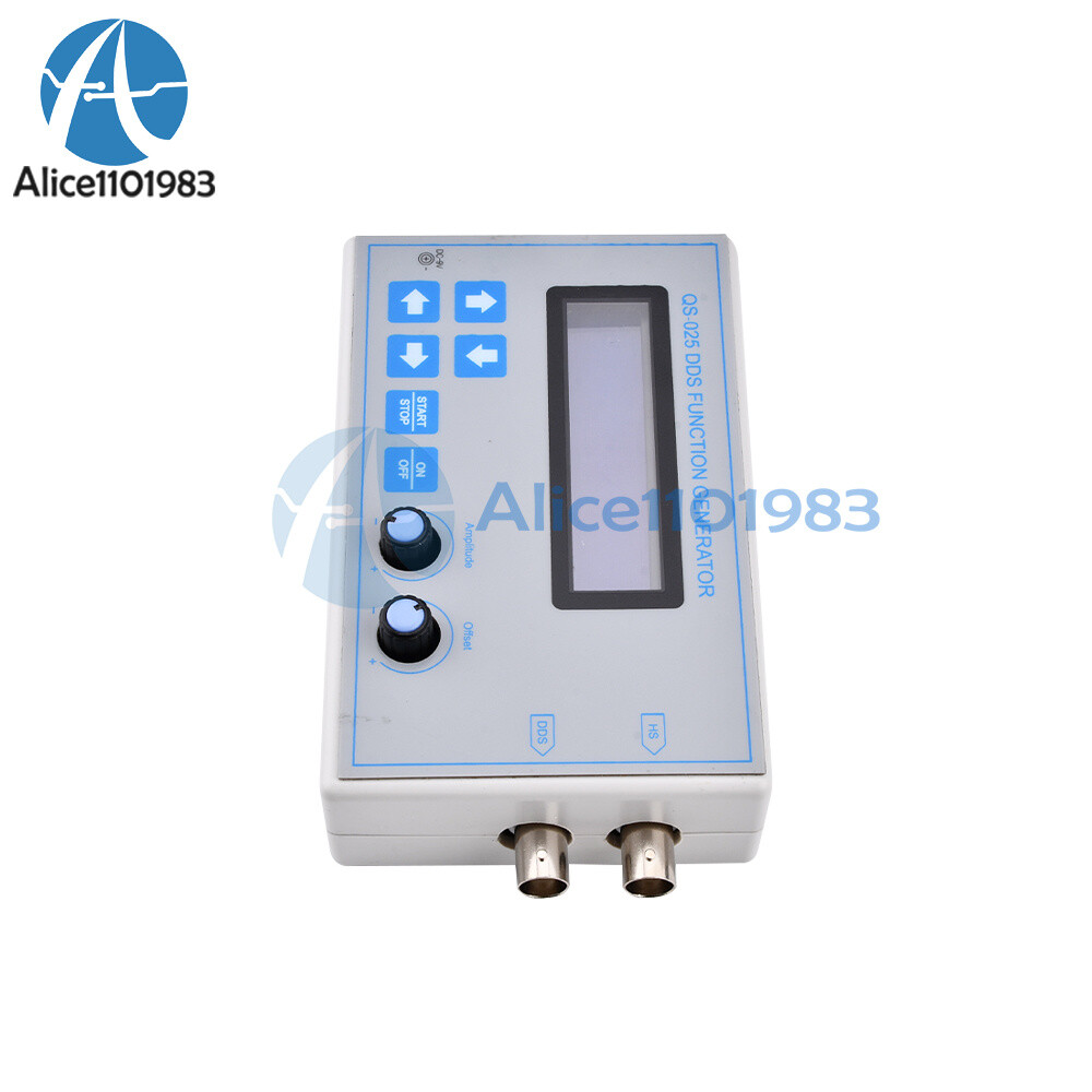 DDS Function Signal Generator Module Sine + Triangle + Square Wave + USB Cable