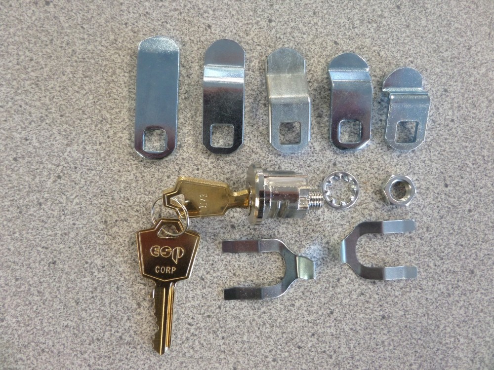 ESP PTR656UN UNIVERSAL MAILBOX LOCK WITH 5 DIFFERENT CAMS