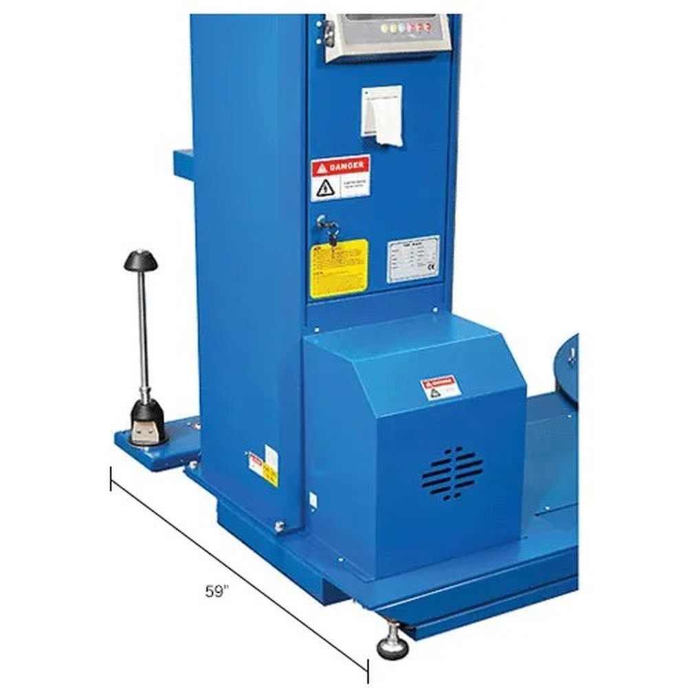 Global Industrial? Semi-Automatic Stretch Wrap Machine with NTEP Component Scale
