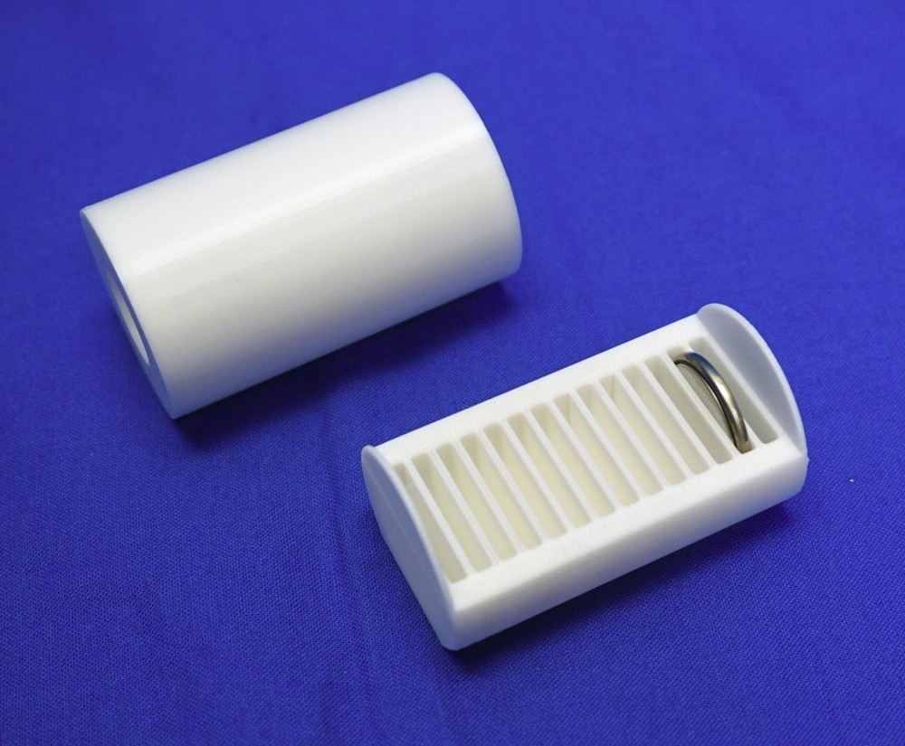 Affordable Coin Cell Storage- 3D printed to your size battery!