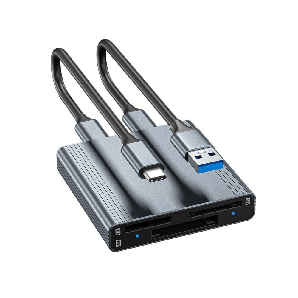 3 in 1 Card Reader USB3.1 10Gbps for CFexpress Type A/Type B /SDXC Memory Card