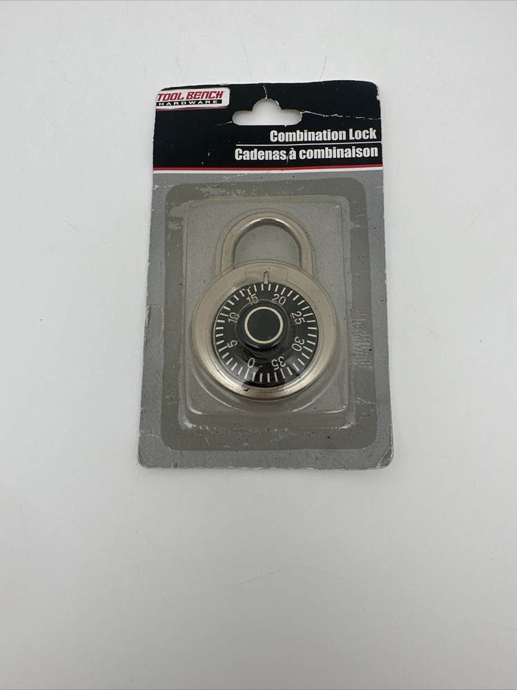 Tool Bench Silver/Black Combination Lock …..17