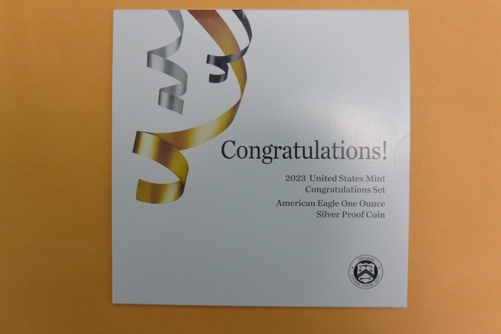 2023 W PROOF SILVER EAGLE CONGRATULATION SET