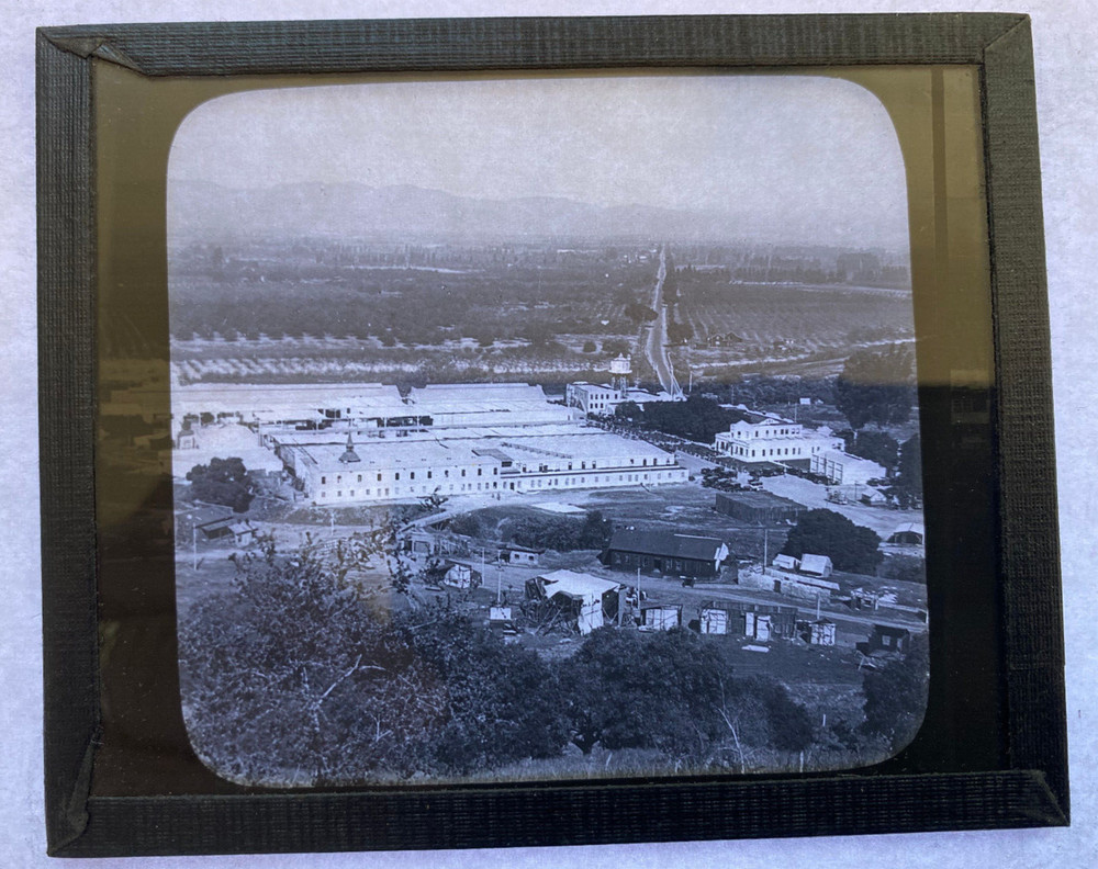 KEYSTONE MAGIC LANTERN SLIDE 233 UNIVERSAL CITY STUDIOS CA 1920s