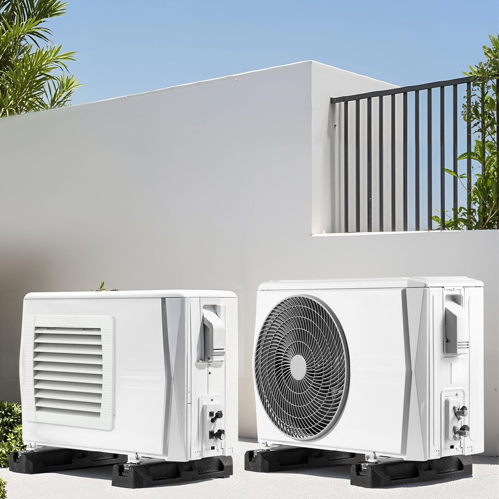 VEVOR Mini Split AC Floor Mount Base Kit - 2204 lbs Capacity, Easy Install