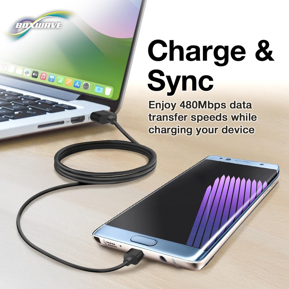 BoxWave Cable Compatible with DCENT Biometric Wallet - DirectSync Cable,...