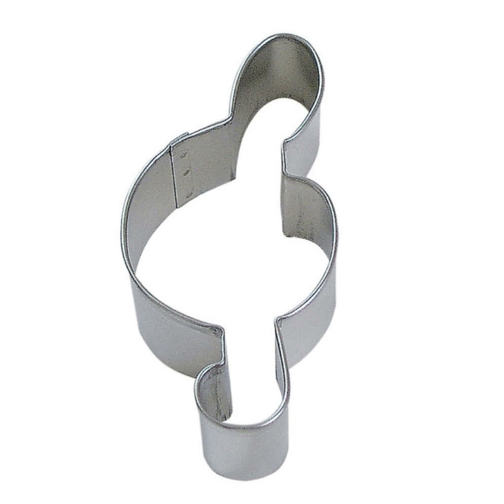 4” Treble Clef Cookie Cutter | Quality Stainless Steel Baking Tools From Bakell®