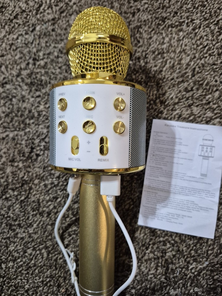 NEW CAMP INVENTION KARAOKE MICROPHONE