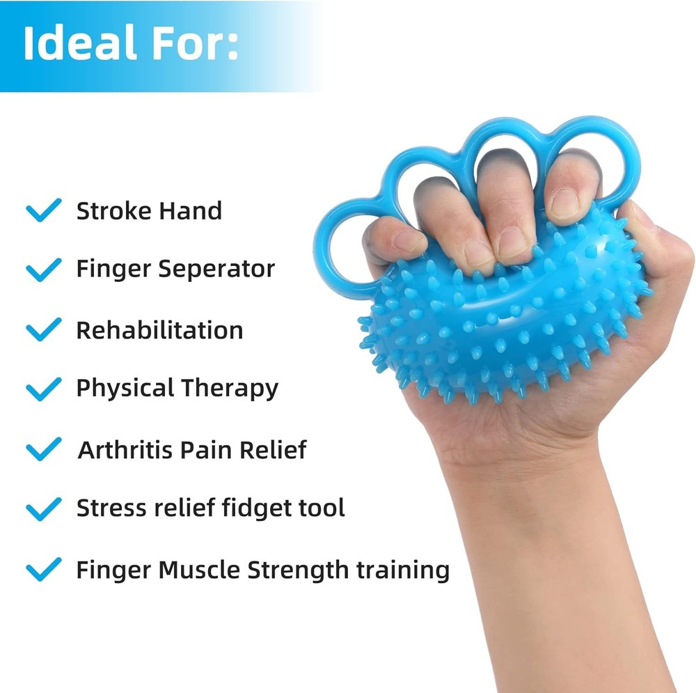 Hand Exercise Ball Grip Strengthening Stress Relief