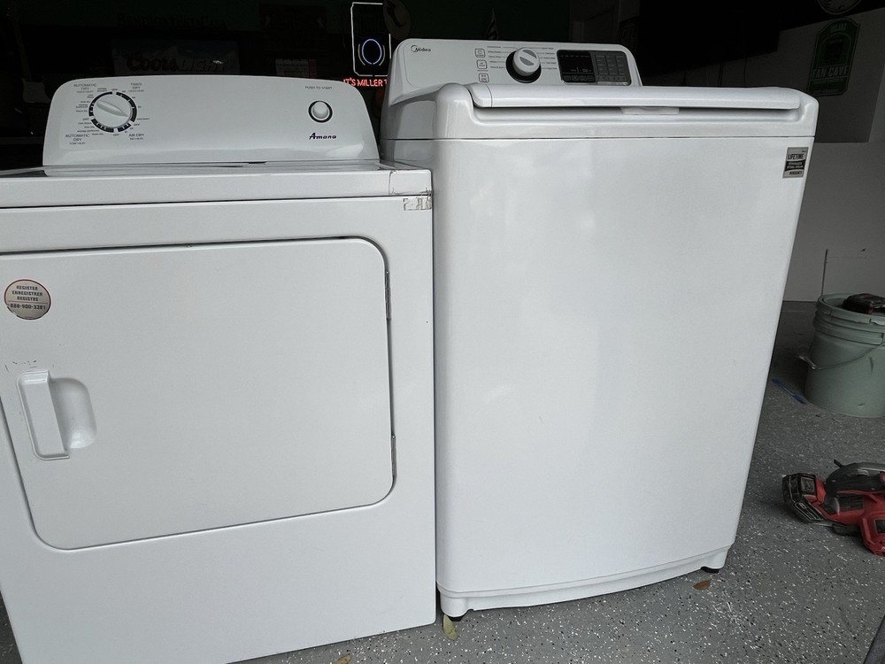 washer and dryer set used