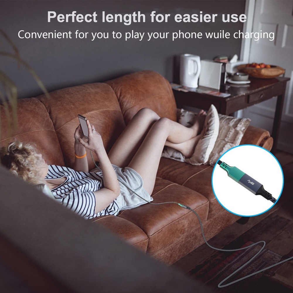 Hisatey USB Extension Cable 20 ft- USB3.0 Cable,Durable 20FT, Grey