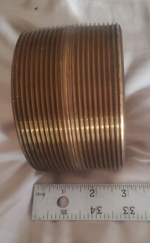 Brass Nipple, Part # NPBR4030