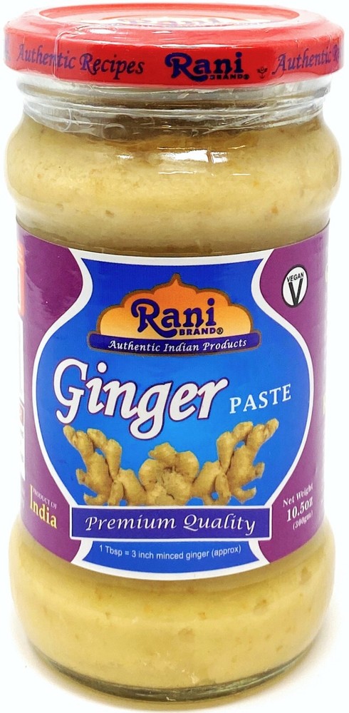 Rani Ginger Cooking Paste 10.5oz (300g) Glass Jar