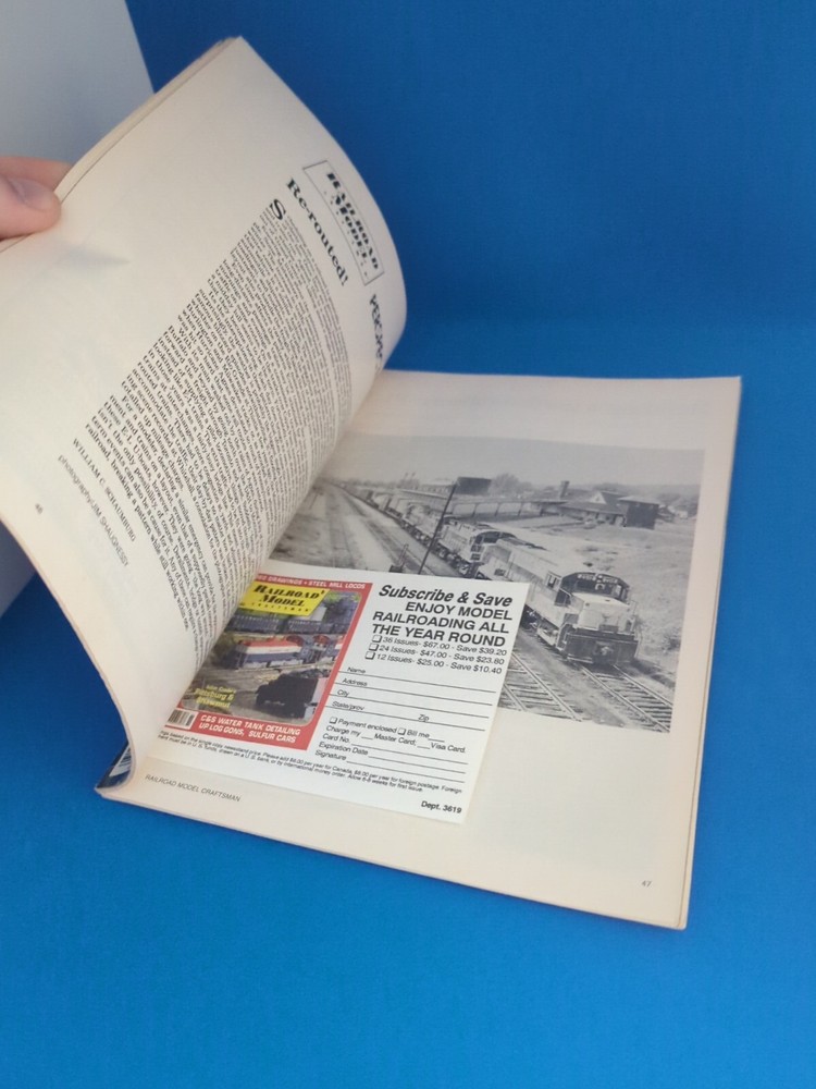 Railroad Model Craftsman Magazine June 1991 Issue
