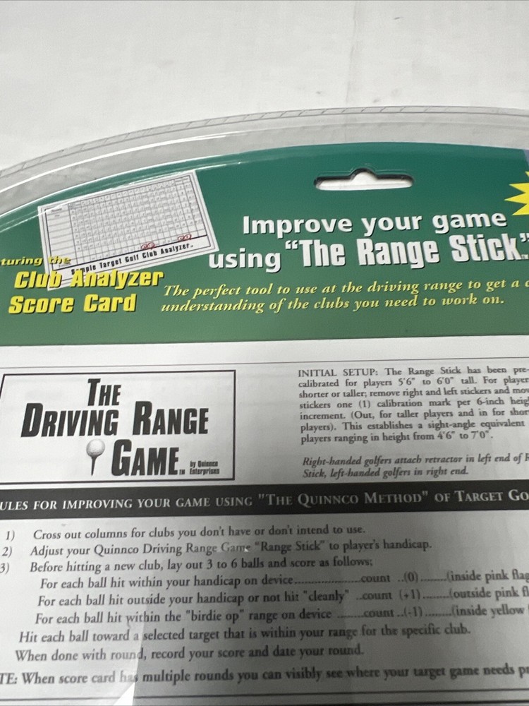 The Range Stick The Driving Range Golf Game