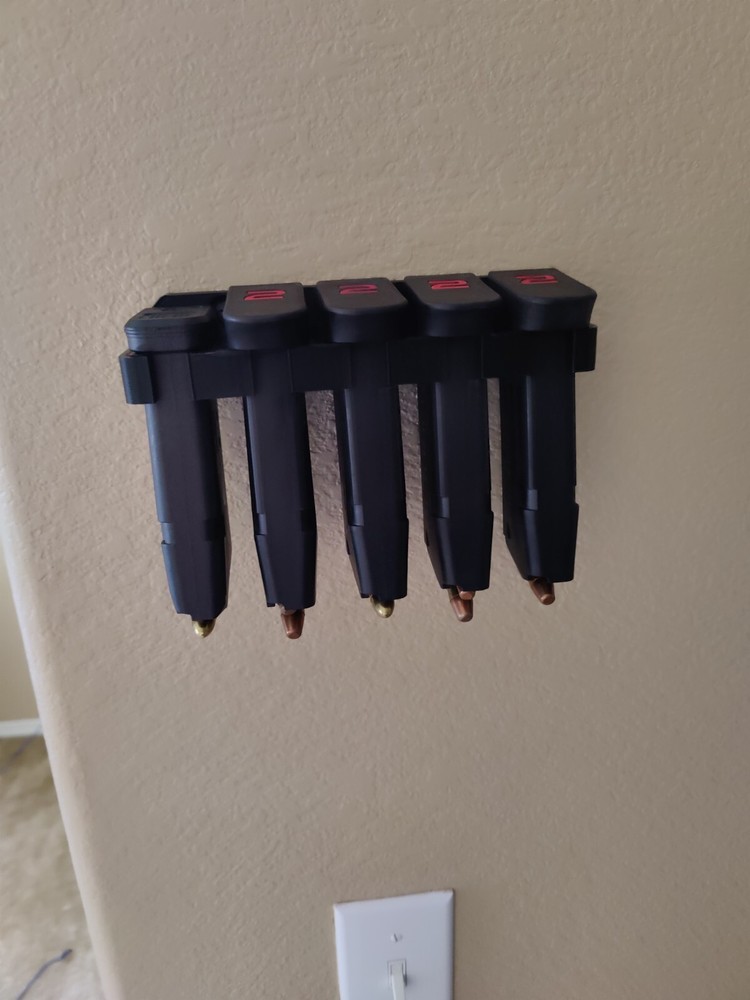Pistol Magazine Wall mount