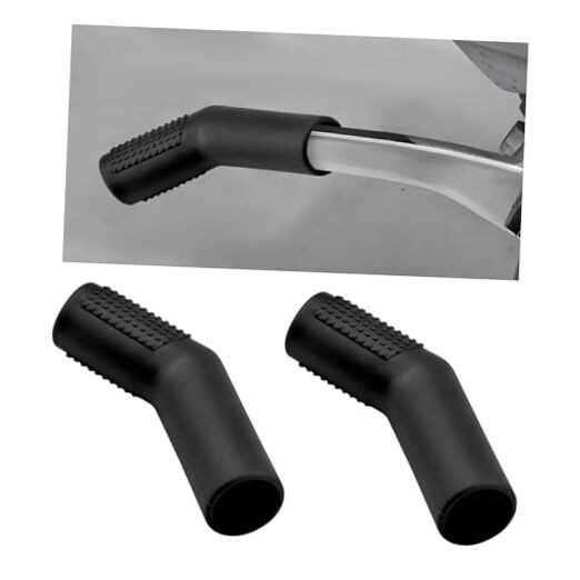 2PCS Motorcycle Rubber Gear Shift Lever Shoe Protector, Universal Anti Black