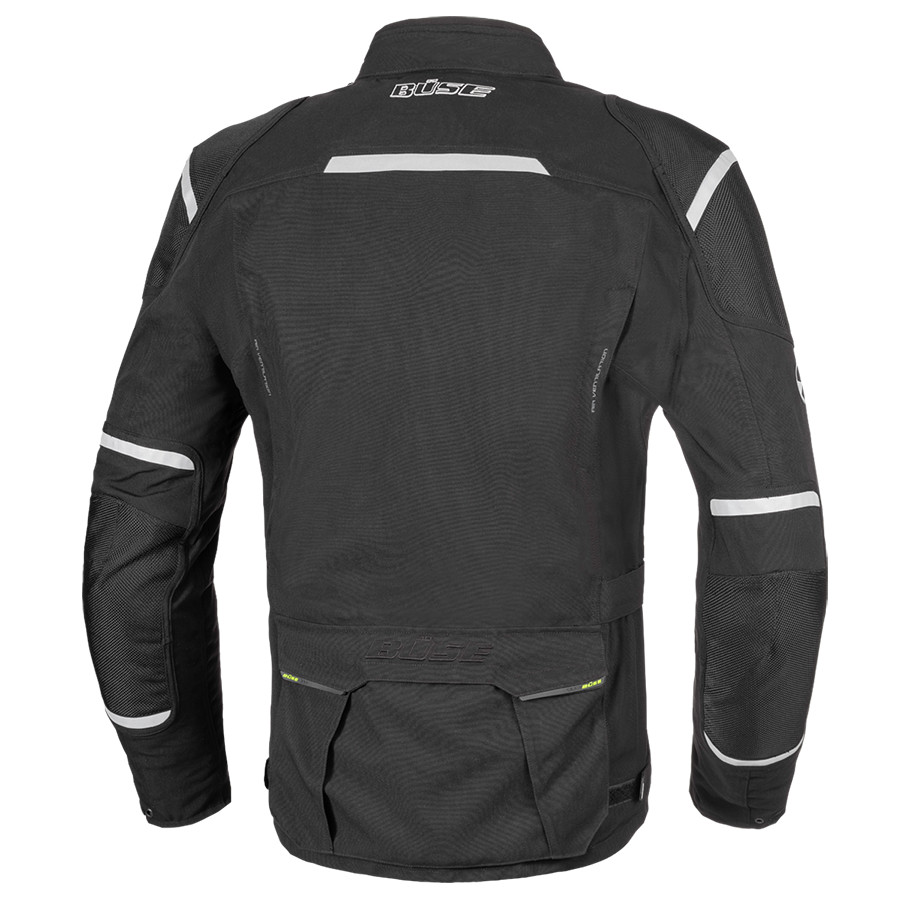 BUSE Grado black motorcycle jacket
